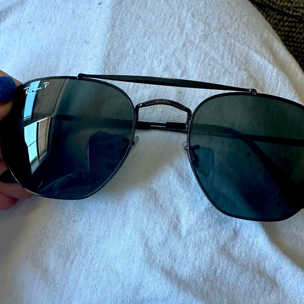 POLARIZED RAY-BAN AVIATORS- NWOT #rayban